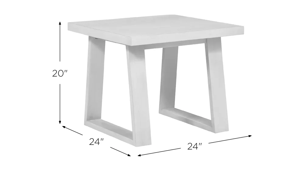 May End Table Dimensions