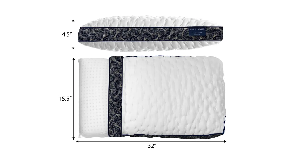 Aireloom Pure Luxury Pillow Dimensions