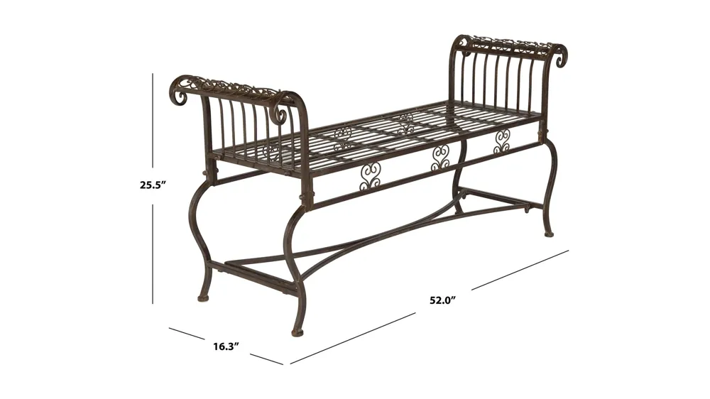 Freyr Bench Dimensions