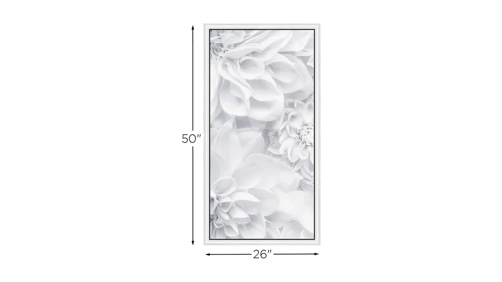 Modern Floral Creativity 2 Wall Art Dimensions