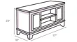 Azara Media Cabinet