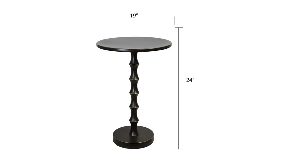 Bora Accent Table Dimensions