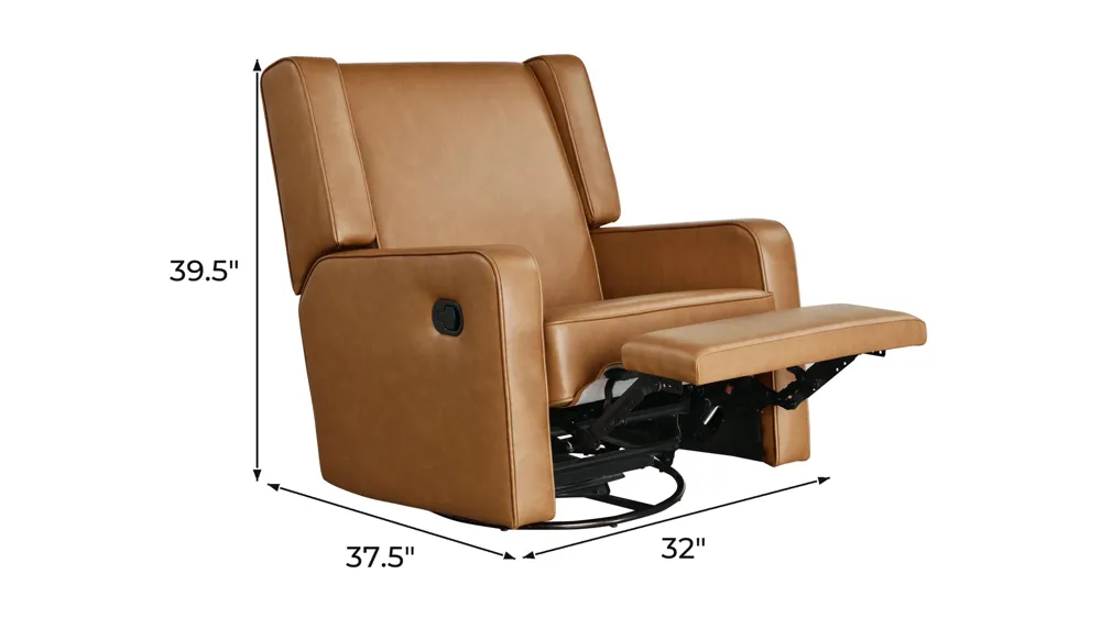 Edina Swivel Rocker Recliner Dimensions