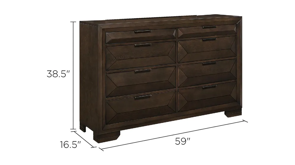Abraham Dresser Dimensions