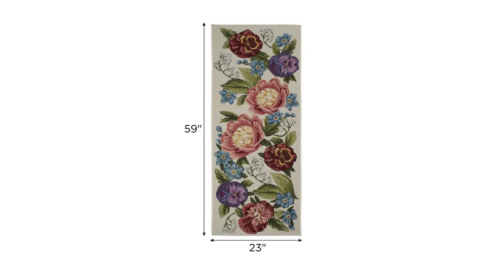 Esencia Secret Garden Indoor/Outdoor Mat Dimensions