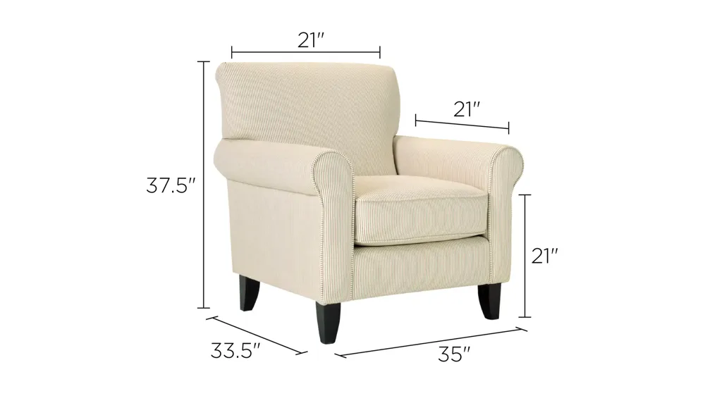 McKinley Accent Chair Dimensions
