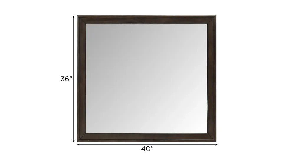 Kieran Bedroom Dresser Mirror Dimensions
