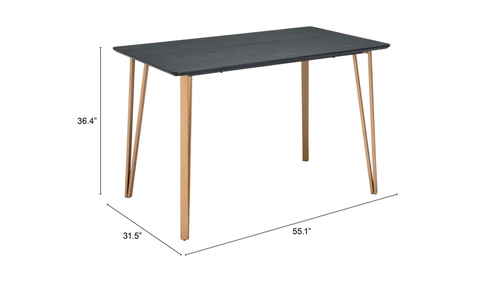Deus Counter Table Dimensions
