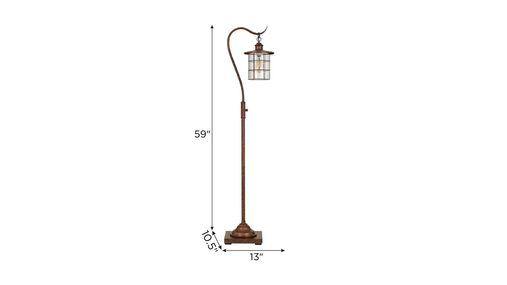 Silverton Arc Floor Lamp Dimensions