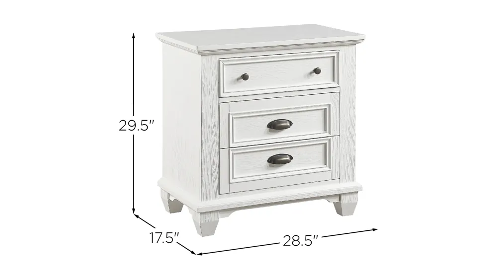 Lafollette Nightstand Dimensions