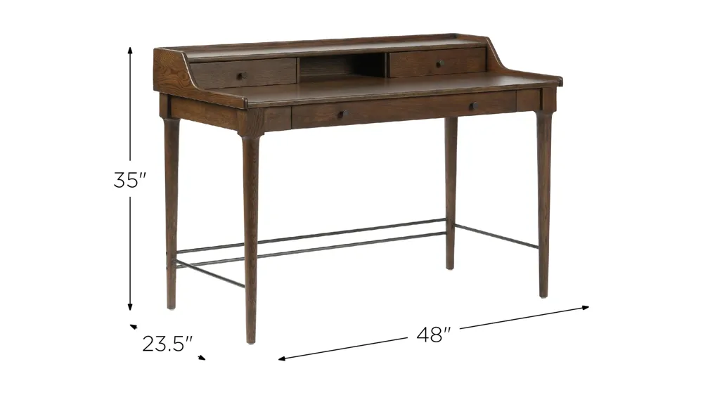 Wells Writing Desk Dimensions