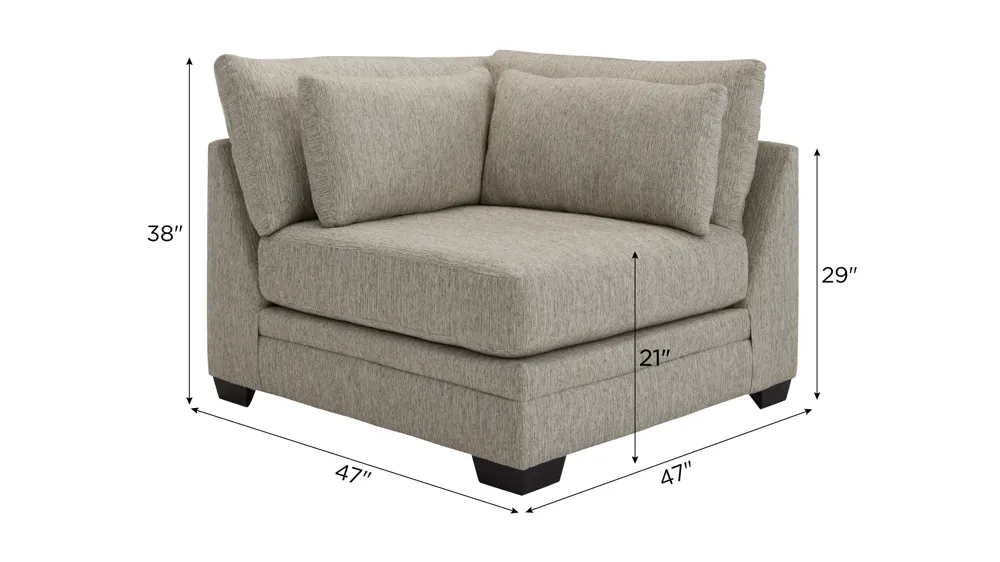 Easton Corner Dimensions
