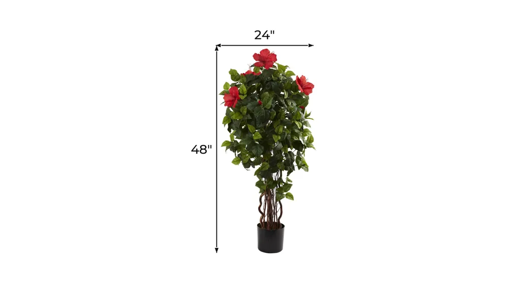 Hibiscus Artificial Tree Dimensions