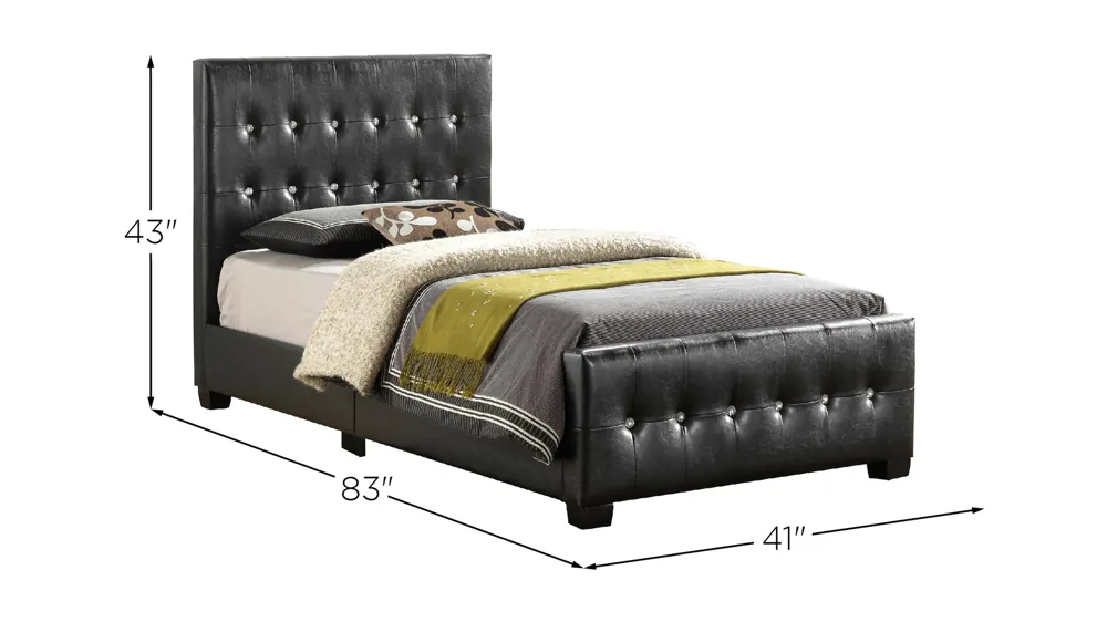Diamond Twin Bed Dimensions