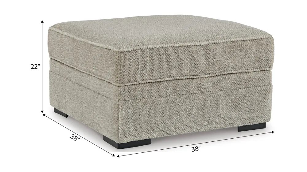 Calnita Ottoman With Storage Dimensions