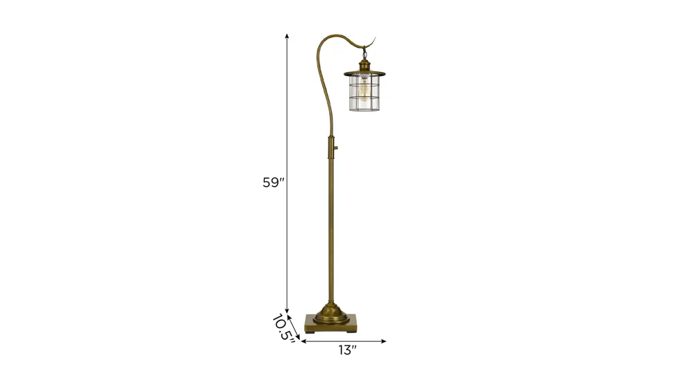 Silverton Arc Floor Lamp Dimensions