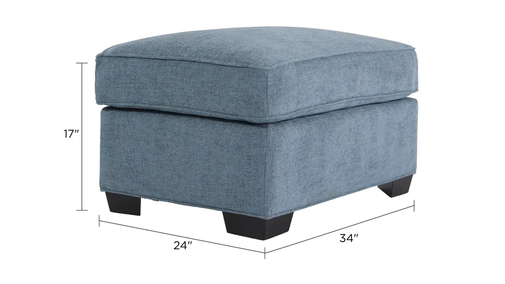 Wellsley Ottoman Dimensions