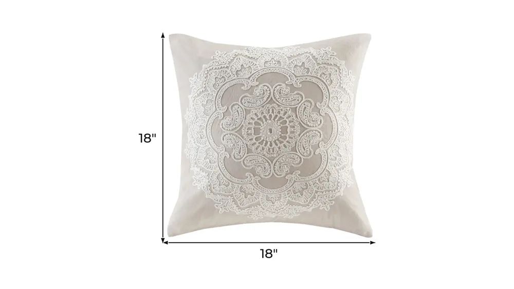 Suzanna Square Pillow Dimensions