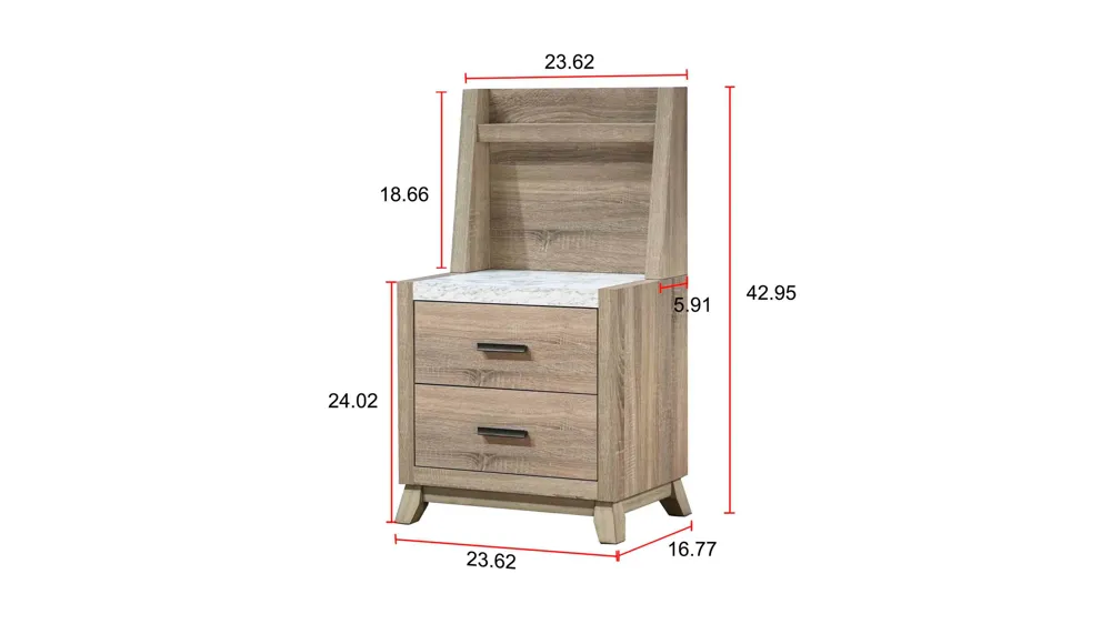 Tilston Nightstand Dimensions
