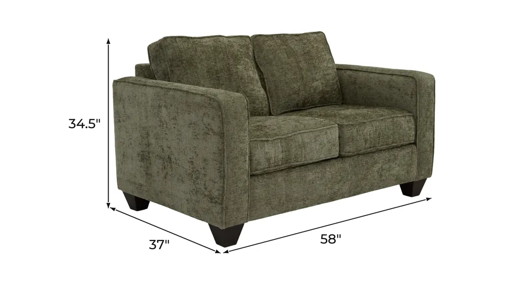 Odelle Loveseat Dimensions