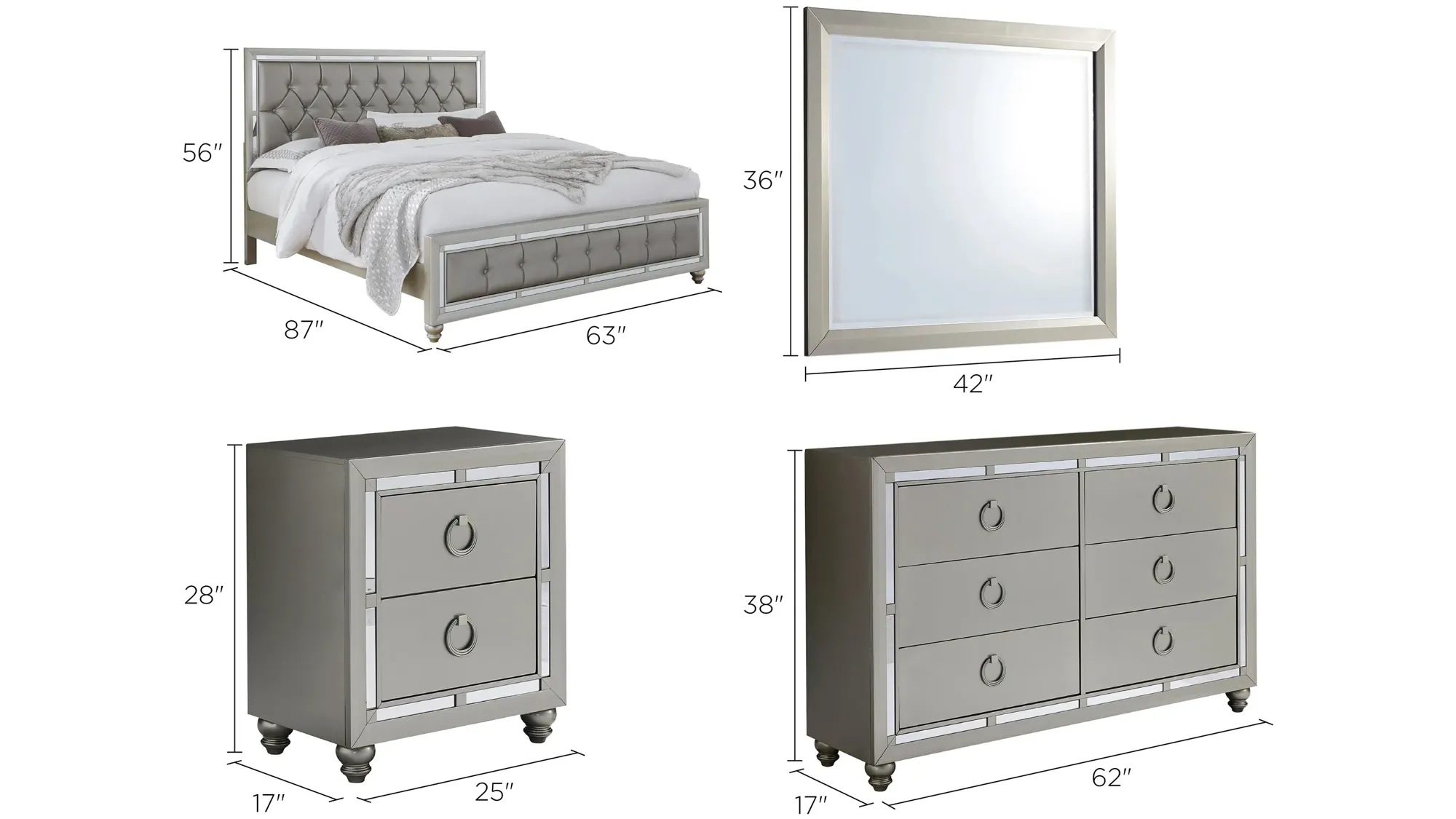 Lana 4-pc. Bedroom Set