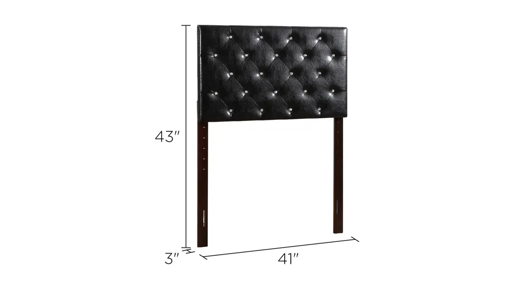 Super Nova Diamond Tufted Headboard Dimensions
