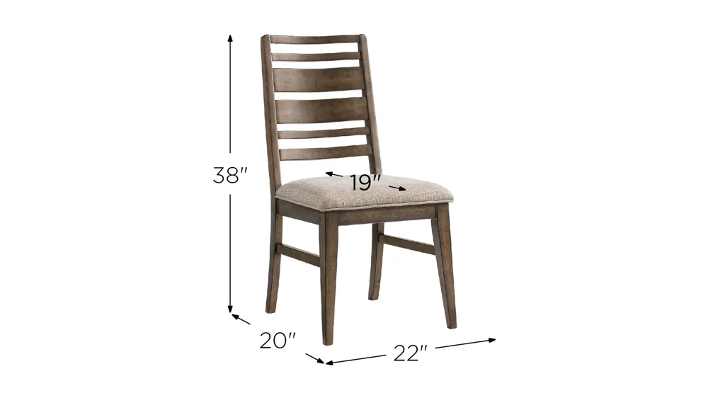Magna Side Chair - set of 2 Dimensions