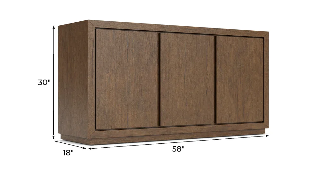 Denver Credenza Dimensions