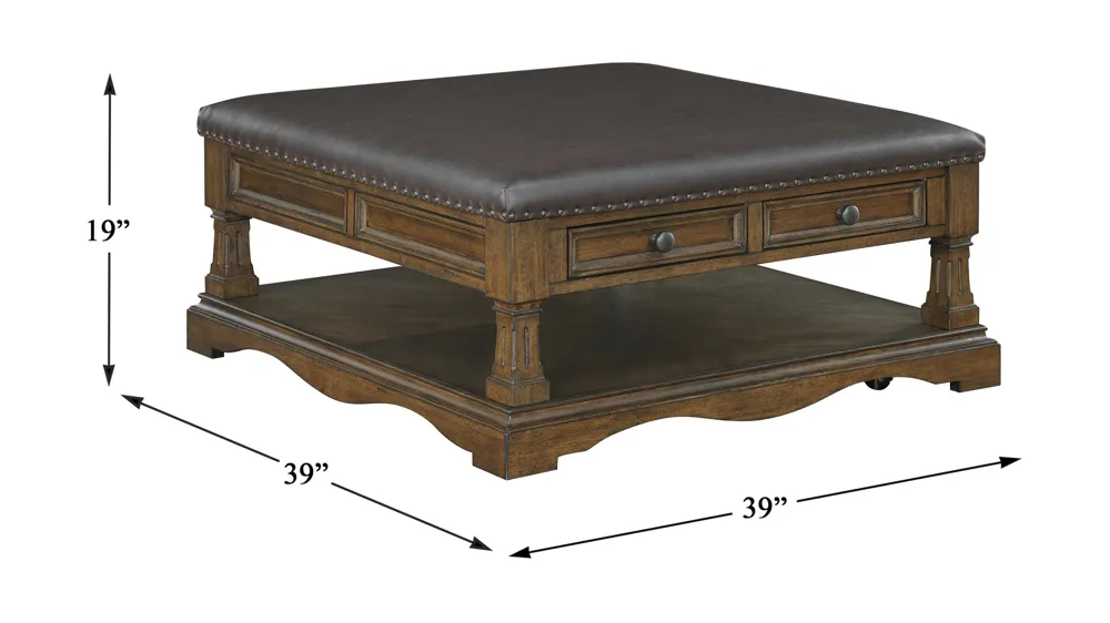 Pulse Cocktail Table Dimensions