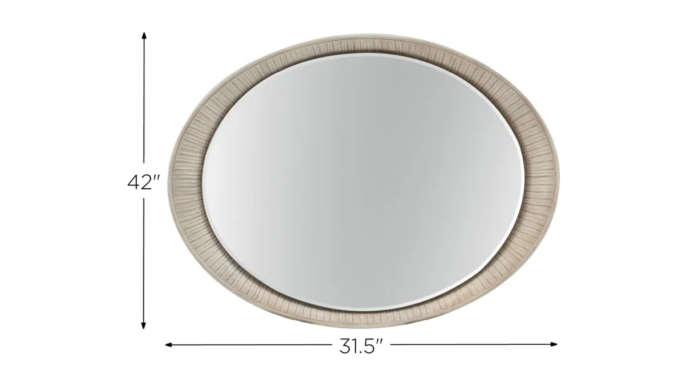 Elixir Oval Accent Mirror Dimensions