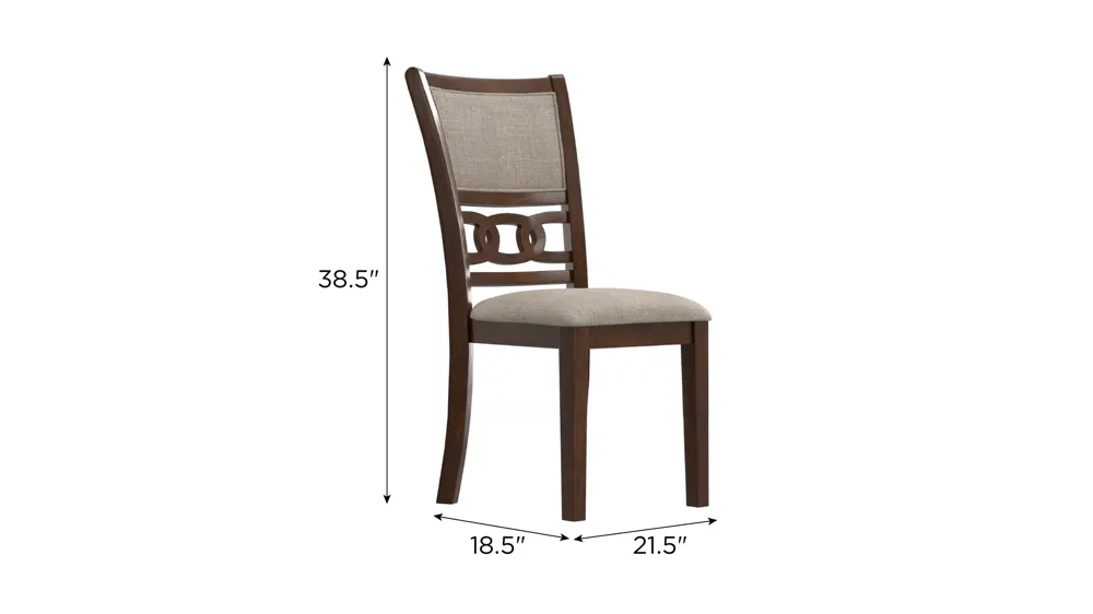 Millie Dining Chair - Set of 2 Dimensions