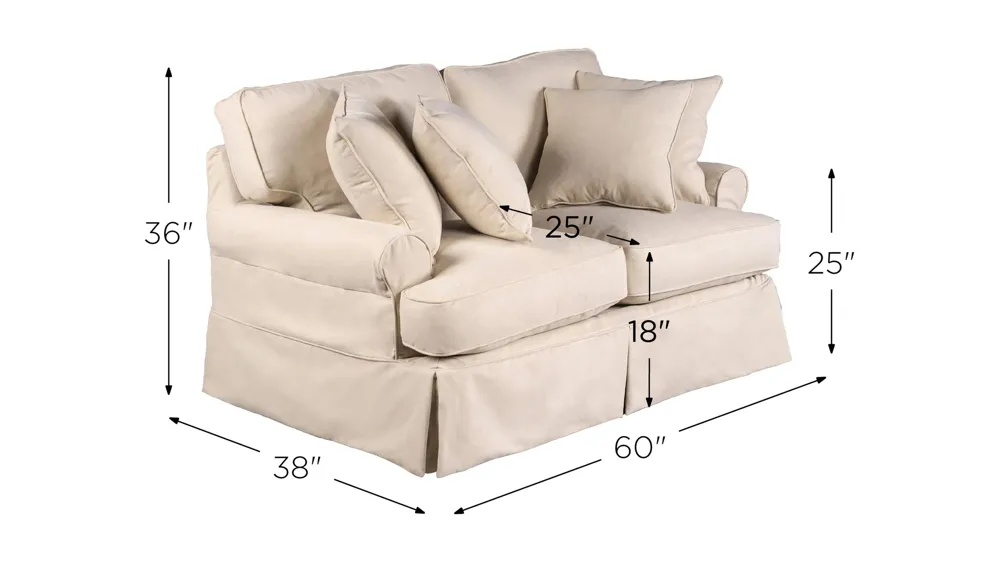 Horizon Loveseat Dimensions