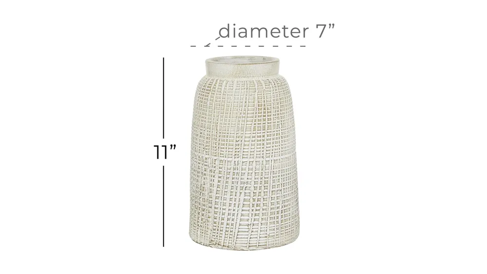 Ivy Collection Shiranui Vase Dimensions