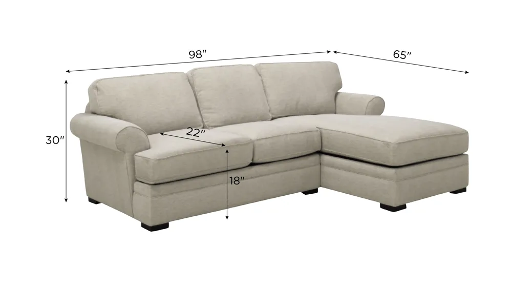 Grady 2-pc. Sectional | Raymour & Flanigan