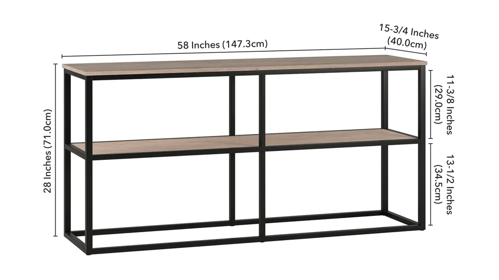 Ansa TV Stand Dimensions