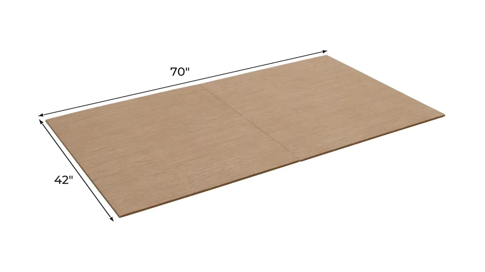 Poplar Hills Table Pad Dimensions