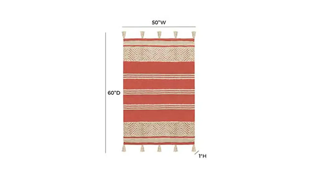 Jassey Throw Dimensions