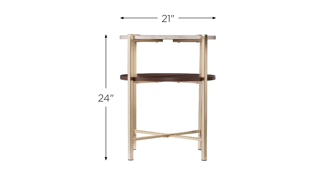 Hornsby Round End Table Dimensions