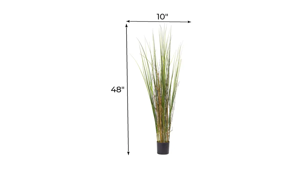 4ft. Grass & Bamboo Plant Dimensions