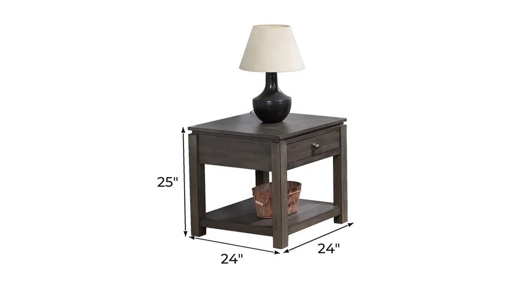 Eastlane Square End Table Dimensions