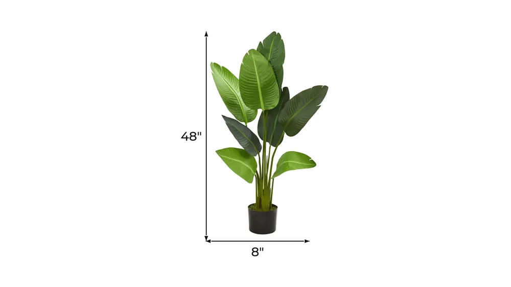 Travelers Palm Artificial Tree Dimensions