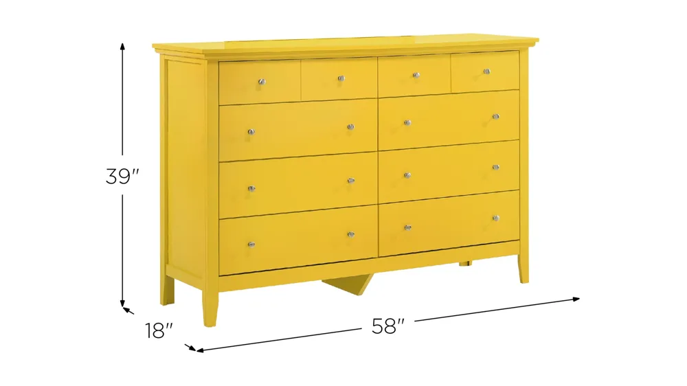 Hammond Bedroom Dresser Dimensions