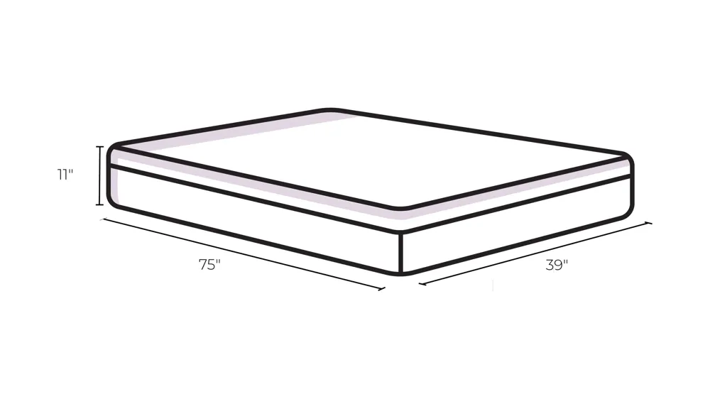 Birch Natural Mattress Dimensions