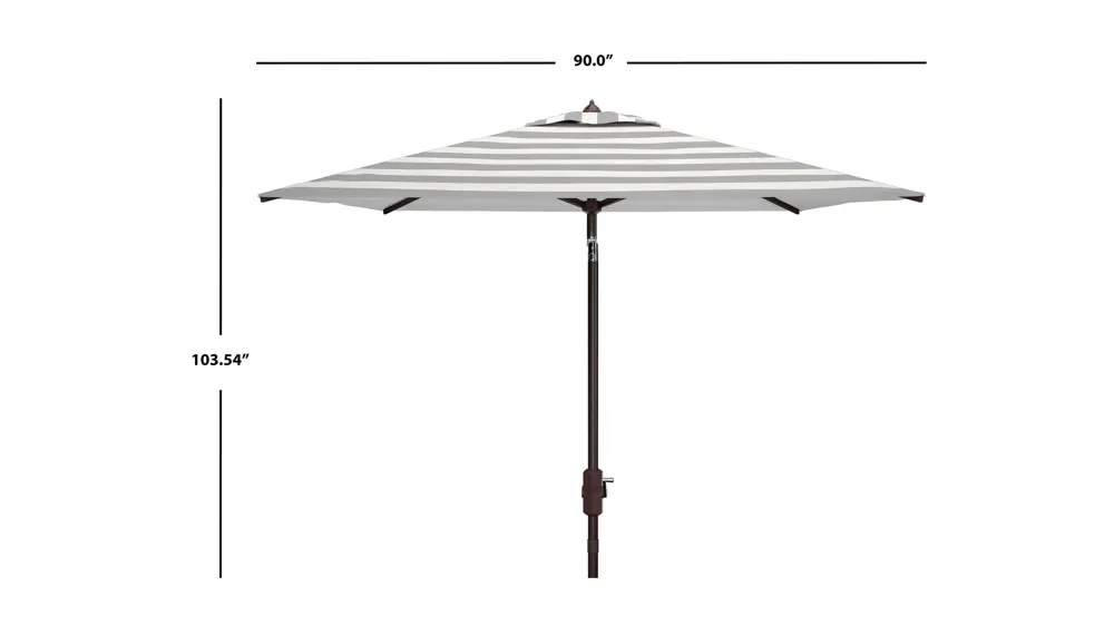 Marcie Fashion Line 7.5 ft Square Umbrella Dimensions
