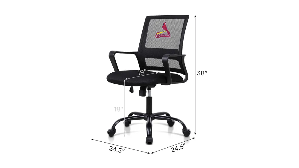 MLB Task Chair Dimensions