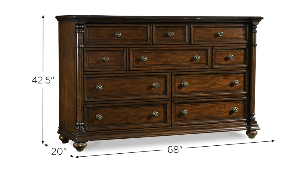 Leesburg Dresser Dimensions