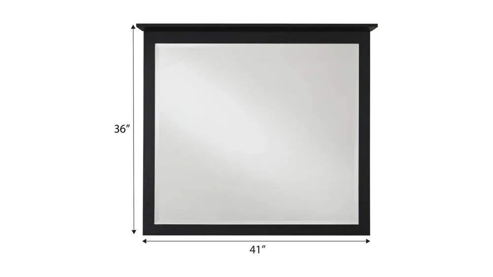 Tompkins Bedroom Dresser Mirror Dimensions