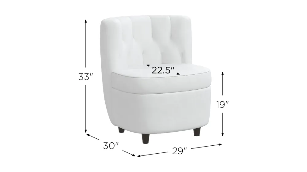 Zaire Chair Dimensions