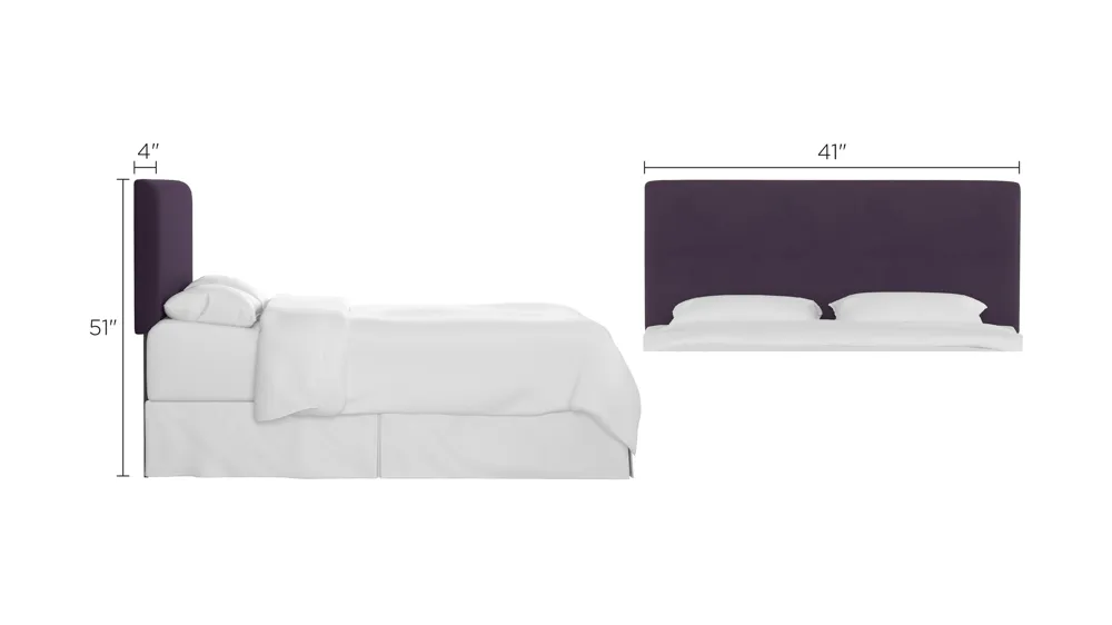 Valerie Headboard Dimensions