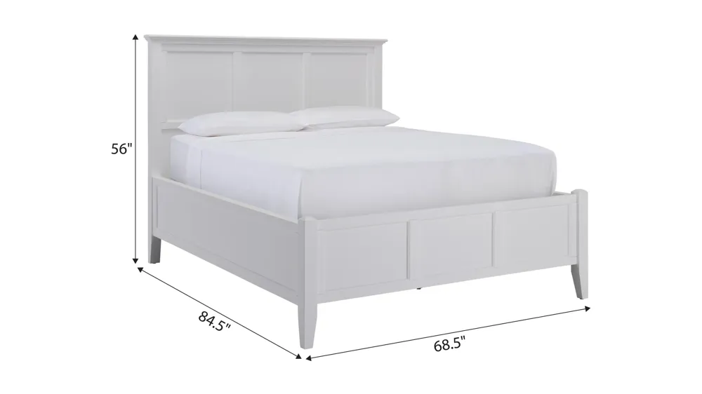 Westlake Panel Bed Dimensions